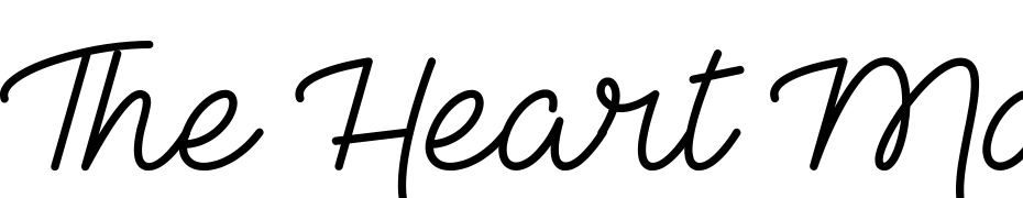 The Heart Maze Font Download Free